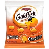 Nhập Mỹ - Date 25 10 2022 Bánh cá phô mai cheddar Pepperidge Farm Goldfish