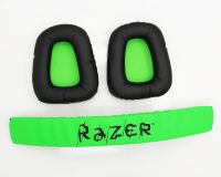 【CW】 New Replacement ear pads Earpads Earmuffs with Headband For Razers Kraken Pro Electra Headphone