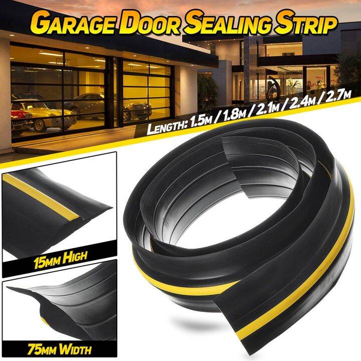 1.5M Garage Door Bottom Seal Weather Stripping PVC Ruer Seal Strip