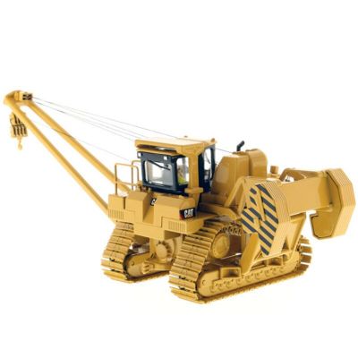 26.5CM 1/50 Scale Heavy Crane Truck Model Die-Cast Alloy Metal Car Caterpillar CAT 587T Toy Engineering Toy For Kids Collection