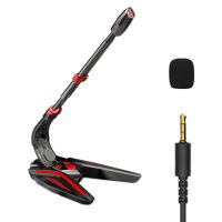 Computer Gaming Microphone Studio Speech Microphone Omnidirectional Wired for PC Desktop Recording Chatting