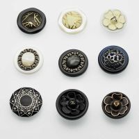 Free Shipping Craft Buttons Handmade Decorative Rhinestone Resin ButtonsSewing Buttons For Clothing Accessories Fur Coats