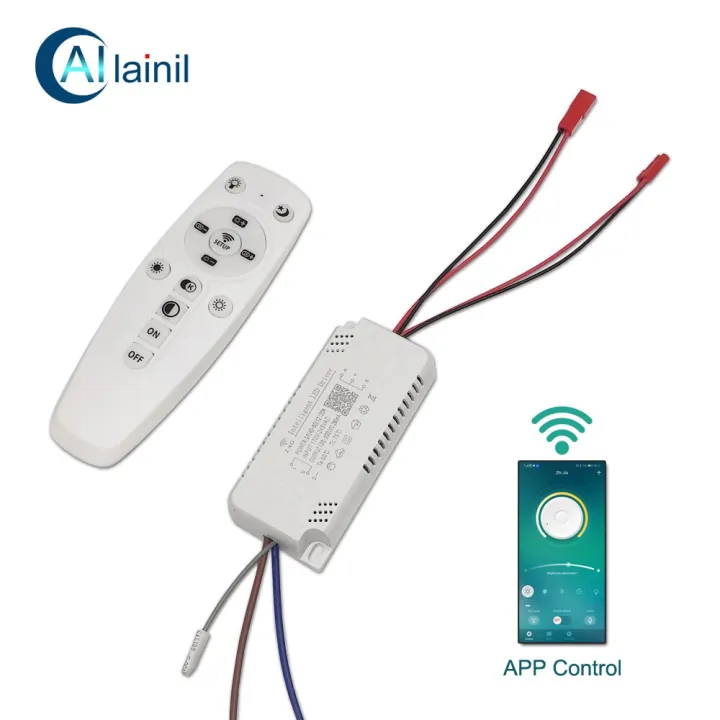Intelligent LED Driver 2.4G Remote&APP  Control Lighting .