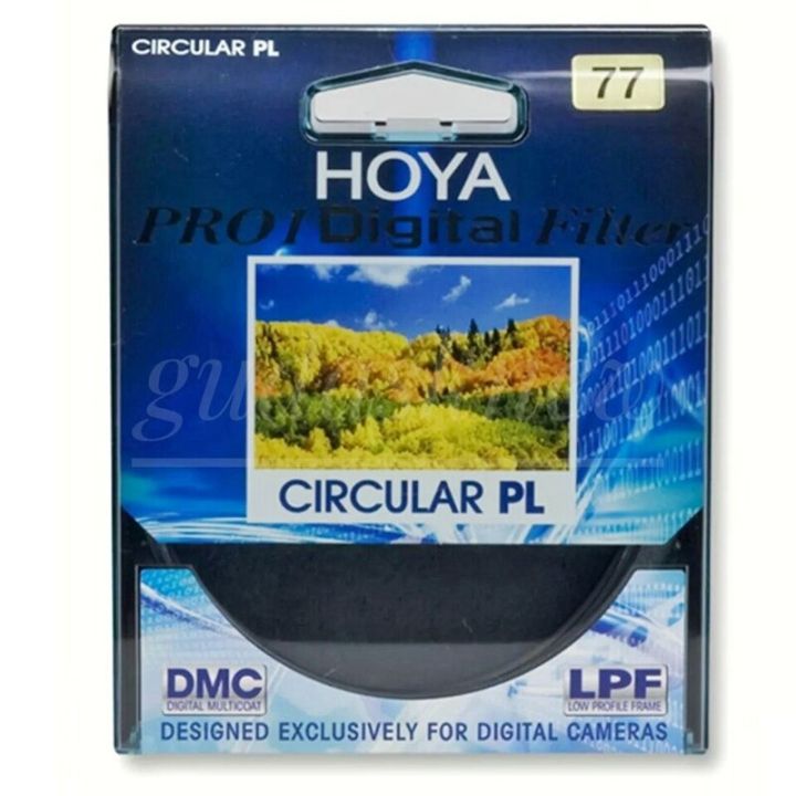 hoya-ฟิลเตอร์-cpl-เลนส์กล้องถ่ายรูปฟิลเตอร์-cpl-ดิจิตอลแบบบาง-pro1-77มม-เหมาะสำหรับตัวกรองเลนส์กล้อง-nikon-sony