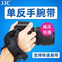 JJC SLR สายคล้องมือสแนปกล้องสายรัดข้อมือสำหรับ Canon R3 R5 R6 5D4 5D3 6D2 7D2 90D Nikon D850 Z6 D810 Z7II โซนี่ A7M4ฟูจิ XT30