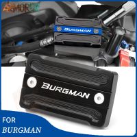 สำหรับ SUZUKI BURGMAN 650 AN650 650 2006 - 2020 2018 2019อุปกรณ์เสริมสำหรับรถจักรยานยนต์ฝาครอบกระปุกน้ำมันไฮดรอลิกคลัตช์เบรกหน้า