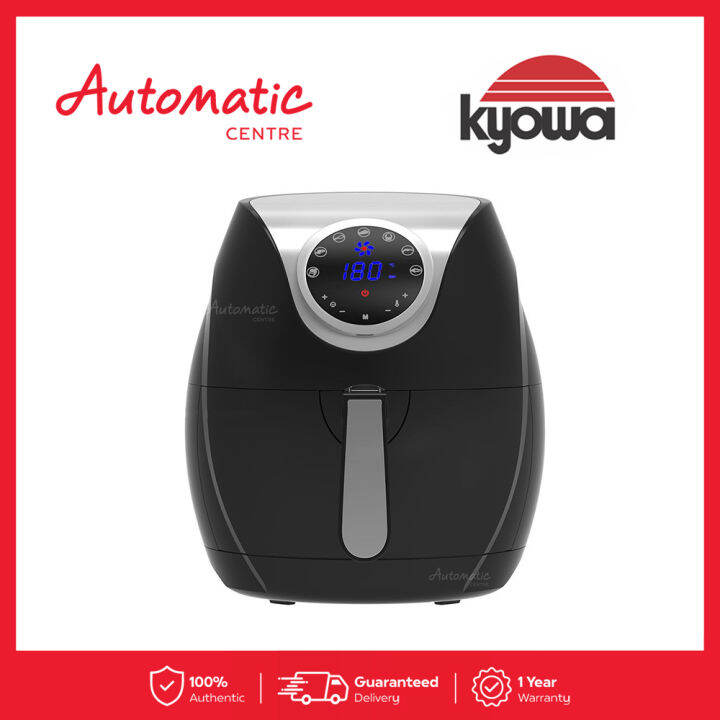 Kyowa KW3832 Black 7 Liters Digital Air Fryer 360 Air Flow Lazada PH