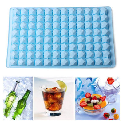 96 Grids DIY Ice Cube Maker Ice Maker Mould 96 Grids DIY Ice Cube Maker DIY Ice Cube Maker Creative Ice Making Mold Big Diamond Ice Grid Ice Box Frozen Ice Lattice Ice Mould Diamond Ice Grid Kitchen Accessories