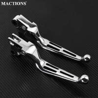 Motorbike Chrome Brake Clutch Levers For Harley 1996-2003 XL,1996-2007 Dyna and Touring,1996-2007 and 2011-2014 Softail