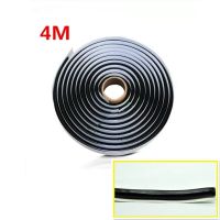 4M Black Butyl Rubber Glue Sealant Car Truck Headlight LED Retrofit Reseal Strip