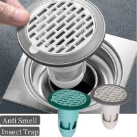 Bath Shower Drain Cover Silicone Siphon Bathtub Sink Drain Filter Anti Smell Drain Plug Bathroom Accessories