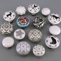 1pc Dresser Knobs Pulls For Childrens Room Ceramic Funiture Cupboard Door Handle Door Hardware Locks