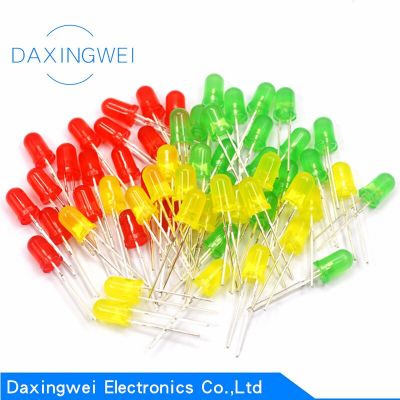 1000pcs LED Diode 5mm Assorted Kit Warm White  Green  Red  Blue  Yellow  Orange Purple-UV  Pink  Color  3V Light Emitting DiodesElectrical Circuitry P