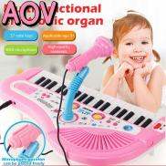 Đàn Piano 37 Phím Cho Trẻ Em Đàn Piano Điện Bàn Phím Kèm Micro Đa Chức
