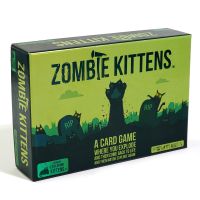 Zombie kitten explosion kitten family gathering board game fun adult and childrens toy card game suitable as a gift