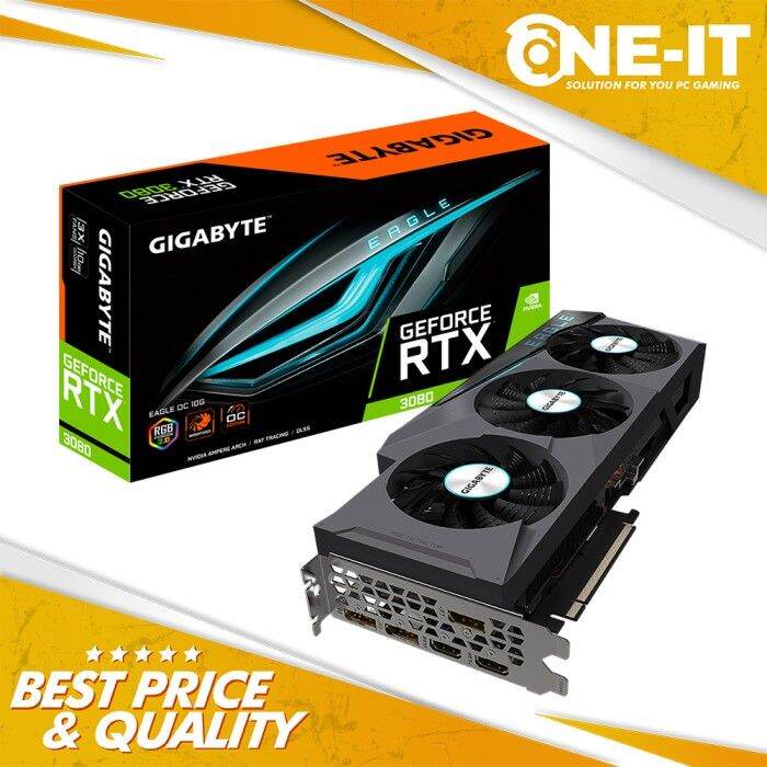 VGA Gigabyte RTX 3080 EAGLE OC 10G 10GB GDDR6X | Lazada Indonesia