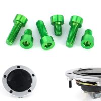 Motorcycle ALLOY Petrol Gas Tank Cover Fuel Cap Bolts Screws For Kawasaki Z900RS Ninja1000sx ZX-14 EX300R ZZR600 ZX9R ZRX1200