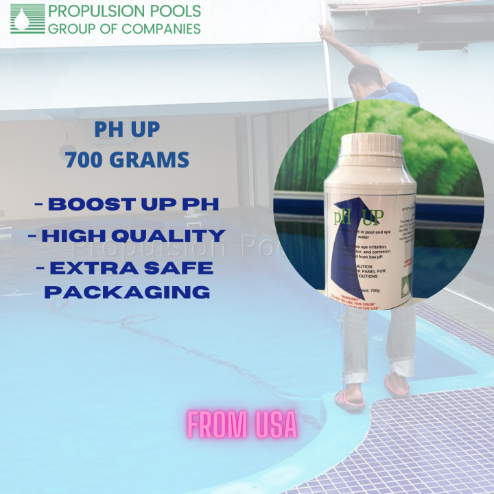 [READY STOCK] Swimming Pool PH Up 700grams granular Lazada