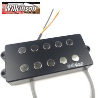 Wilkinson กีตาร์ Pickup 5เบสไฟฟ้าสายสำหรับห้าสายรถปิคอัพ WOM5นักดนตรีเล่นเบส