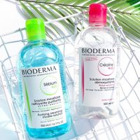 ไบโอเดอม่า Bioderma H2Oคลีนซิ่ง ล้าง เช็ดเครื่องสำอาง สำหรับผิวแพ้ง่าย ผิวผสม-ผิวมัน-ผิวแห้ง ขนาด 500 ml. Make-up Removing พร้อมส่ง