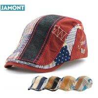 JAMONT แฟชั่น Unisex หมวกเบเร่ต์สําหรับผู้ชายผู้หญิงผ้าฝ้ายหมวกพักผ่อนหมวกกันแดด Casquette Gorras Planas Flat Cap Boina Masculina
