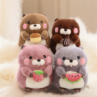 Groundhog Plush Cartoon Toy Plushie Soft Cushion Pillow Home Gifts Kids Decor