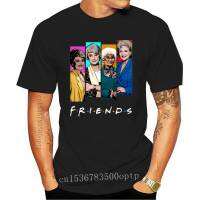 แฟชั่นใหม่ The Golden Girls Friends Classic Black เสื้อยืดของขวัญที่ดีที่สุดสำหรับผู้ชาย