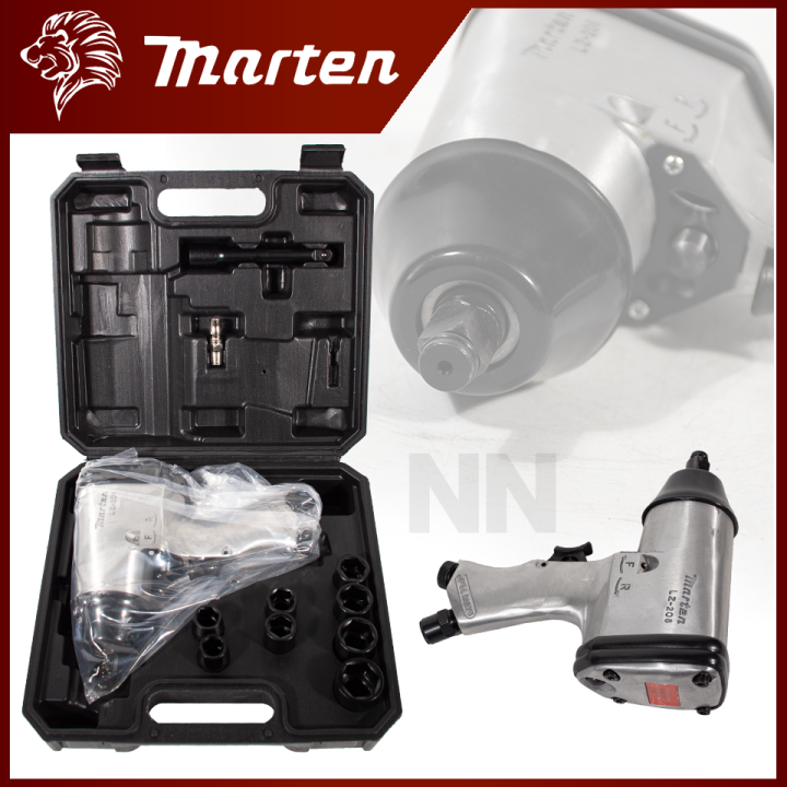 marten-บล็อกลม-1-2-นิ้ว-4-หุน-รุ่น-lz-208-พร้อมลูกบล็อก-ของเเท้100