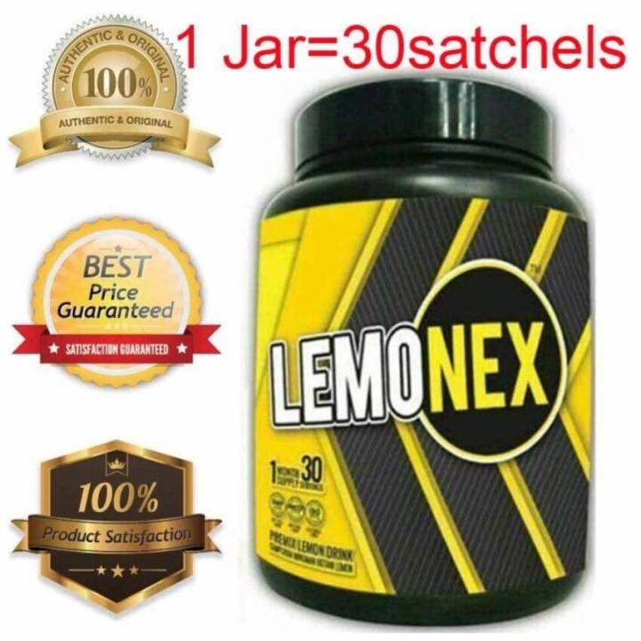 (ORIGINAL) LEMONEX FAT BURNER 30 Sachets Full Pack 1 Month Supply