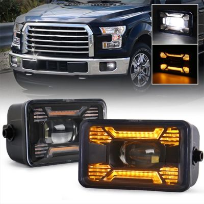 ไฟตัดหมอกด้านหน้าแต่งรถพิเศษ1คู่รุ่น Ford F150 2015-2016