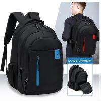 Blue Red School Outdoor Waterproof Daily Use Student Backpack Bag