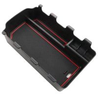 new prodects coming Center Console Organizer Tray for 11Th Gen Honda Civic 2022 Accessories Armrest Storage Box with Sunglasses Holder Red