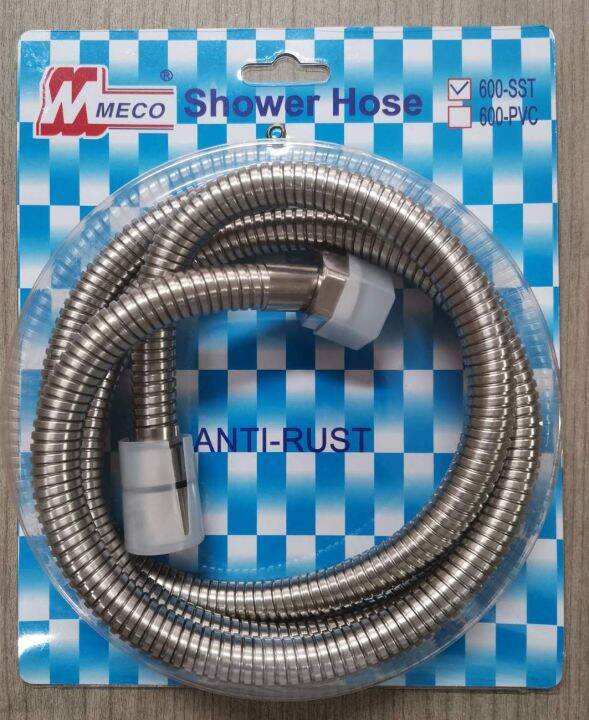 Meco Telephone Shower Hose Stainless Steel Meter Length Lazada Ph