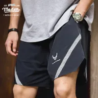 Maden brand tooling American retro reflective stripes air force physical fitness IPFU training loose casual shorts