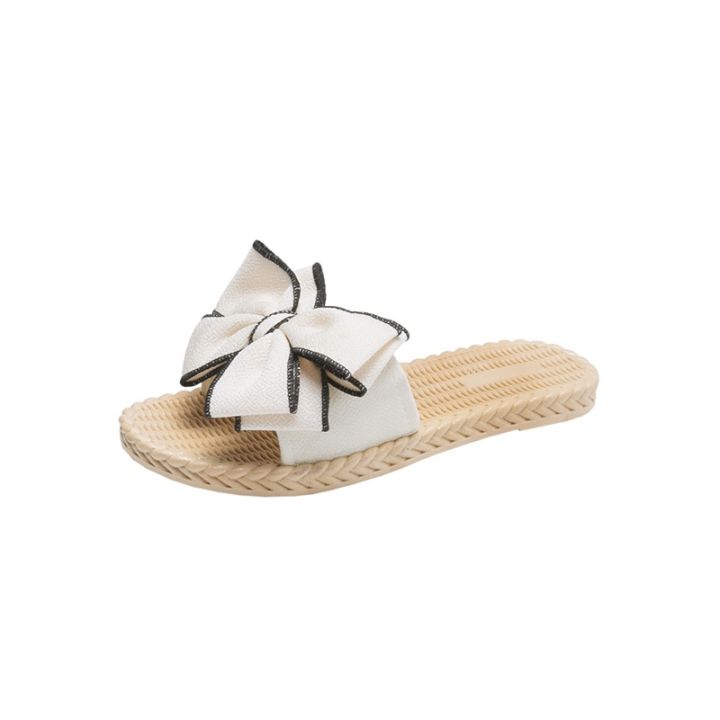 a-undertakes-bowknot-is-cool-the-summer-of-2023-new-beach-slippers-female-han-edition-antiskid-outside-fashionable-joker