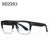 MIZHO New Filtering Protect Eyesight Anti Blue Light Glasses Women Vintage Tr90 Look At Phone Blocking Glare Glasses Square