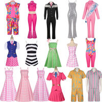 2023 New Movie Barby Cos Clothes Dress Live Action Barbies Movie Leggings Cosplay For Kid Adult Halloween