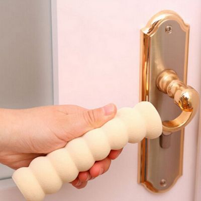 【cw】 1pc Room Door Knob Covers Cases Anti Collision Security Handle Cover Baby Children Kids Safety Supplies