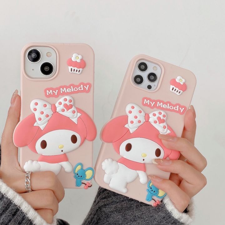 cs111-ลายmelody-เคสโทรศัพท์งานซิลิโคน-สินค้าพร้อมส่ง-อ่านรายละเอียดก่อนสั่ง