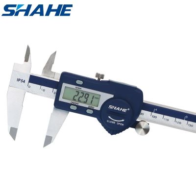 SHAHE Hardened สแตนเลส0-150คาลิเปอร์ดิจิตัล Messschieber เครื่องวัดอิเล็กทรอนิกส์เวอร์เนียร์ไมโครเมตร