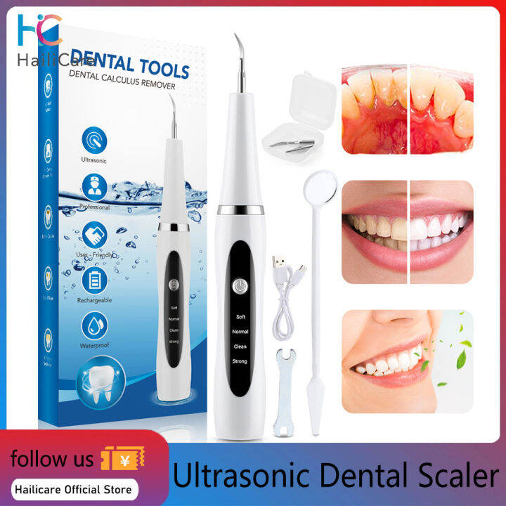 Hailicare Ultrasonic Dental Scaler Electric Portable Household Teeth