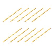 Gold Foil Paper Straws, Biodegradable Disposable Party Drinking Straws, Pack of 500 Holiday Celebrations