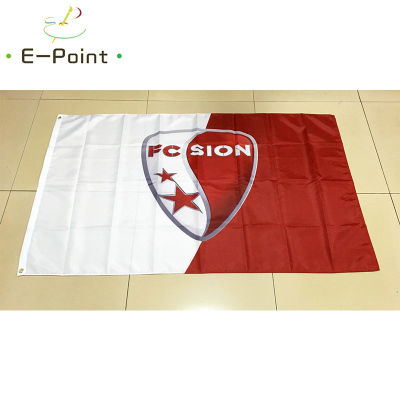 Flag of Switzerland FC Sion 3ft*5ft (90*150cm) Size Christmas Decorations for Home Flag Banner Gifts