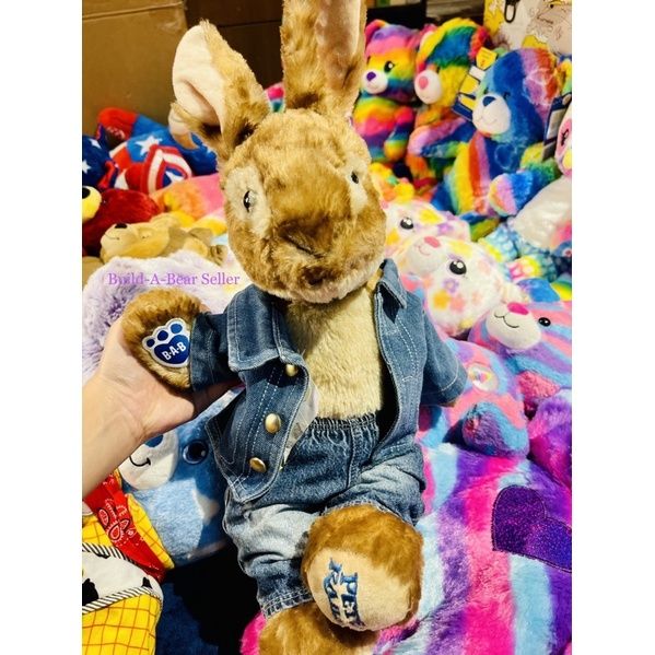 รวมเสื้อแจคเก็ต-ตุ๊กตากระต่าย-ปีเตอร์แรบบิท-peter-rabbit-บิ้วอะแบร์-build-a-bear-workshop-สินค้ามือสองสภาพเยี่ยม