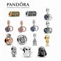 Pandora ของแท้ จี้เงินสเตอร์ลิง S925 ลาย Star Wars ALE พร้อมกระเป๋าใส่ของขวัญ diy p527