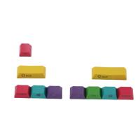 Pbt Rgby Cmyk โมดิฟายเออร์10คีย์สลักด้วยเลเซอร์ Mac Keycaps สำหรับแป้นพิมพ์กลไก Mx เชอร์รี่