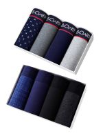 8pcs Boxer Shorts Mens Panties Homme Underpants Boxershorts Slip Underwear for Man Cotton Male Sexy Set Calecon Lot Box luxury