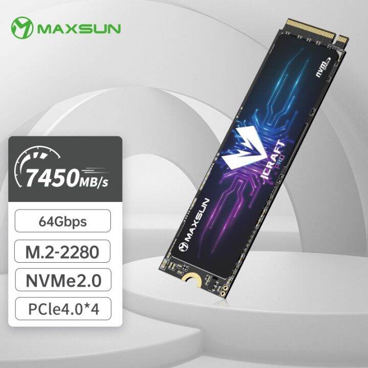 maxsun-โซลิดสเตตภายใน7450เมกะไบต์-วินาที2280-2tb-1tb-โซลิดสเตตฮาร์ดดิสก์-m2-pcie4-0x4-2280-ssd-ไดรฟ์สำหรับพีซีตั้งโต๊ะแล็ปท็อป-zlsfgh