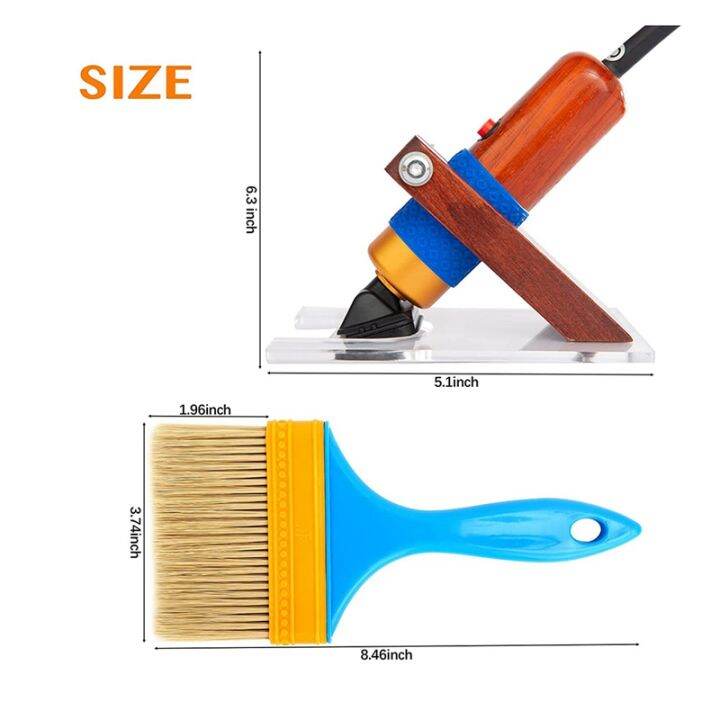 shearing-guide-for-carpet-trimmer-with-brush-rug-tufting-carver-holder-base-to-keep-your-rug-surface-for-carpet-trimmer