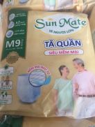 Combo 4 Gói Tã quần Sunmate M9 Siêu Mềm Mại - Date luôn mới- Bạn Có thể